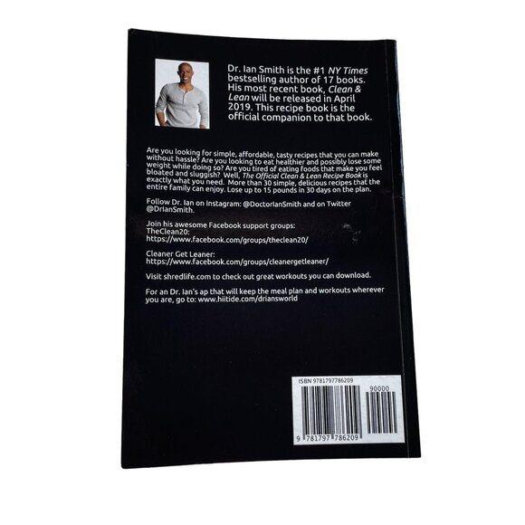 Clean and Lean Weight Loss Book Set Ian K Smith MD 2019 u Healthy Eating - Picture 5 of 10